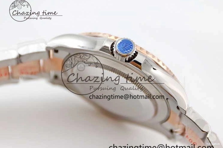 EWF SS Dial RG Yacht-Master Brown RG Bracelet 1:1 Edition Best on 126621 SS A3235 0409